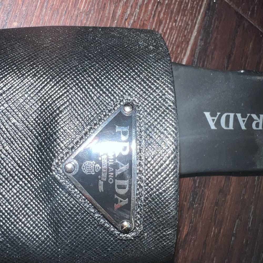 Black Prada Slide Sandal - Picture 4 of 8